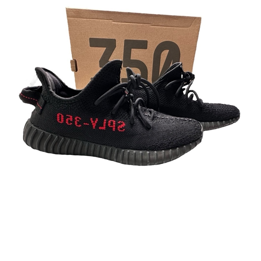 Yeezy Boost 350 V2 Black and Red Size 8